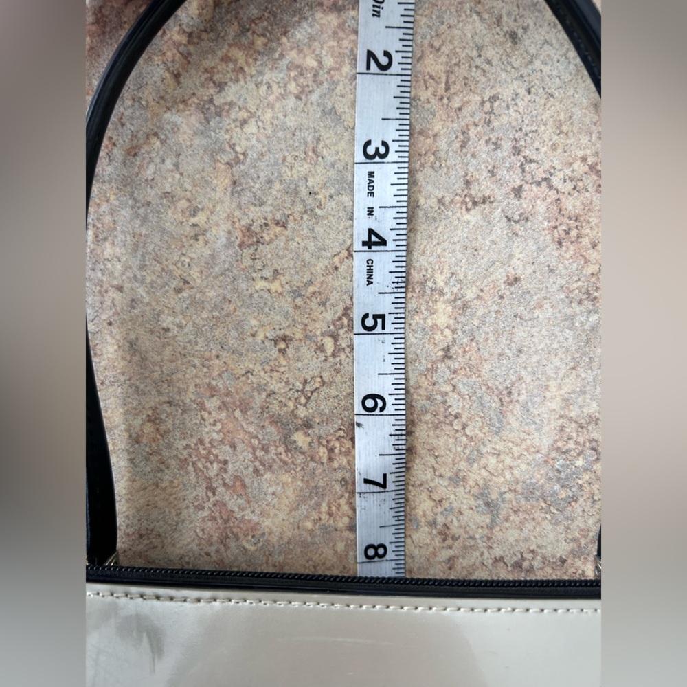 Beijo Y2K Frosty Silver color with Black Shoulder Purse - Picture 8 of 14